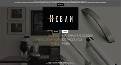 Desktop Screenshot of heban.pl